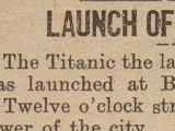 Titanic Launch Ad