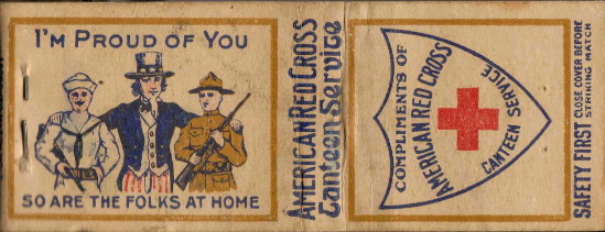 WWI Matchbook / Matchcover