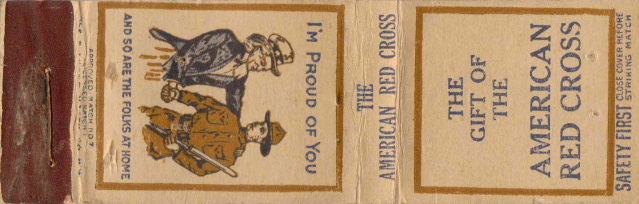 World War 1 Matchbook