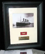 Framed Titanic Wood