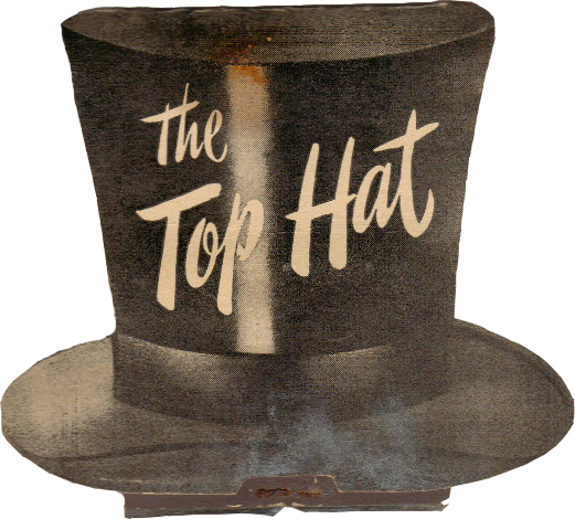top hat matchbook
