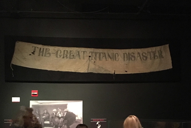 titanic relief fund banner