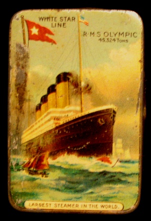RMS Olympic Cadbury Tin